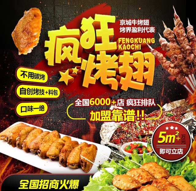 滦县奥尔良烤翅